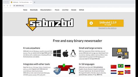 sabnzbd how to use.